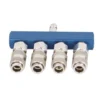Distributeur Pneumatique Raccord Rapide 4 Voies SCHEPPACH - 7906100725