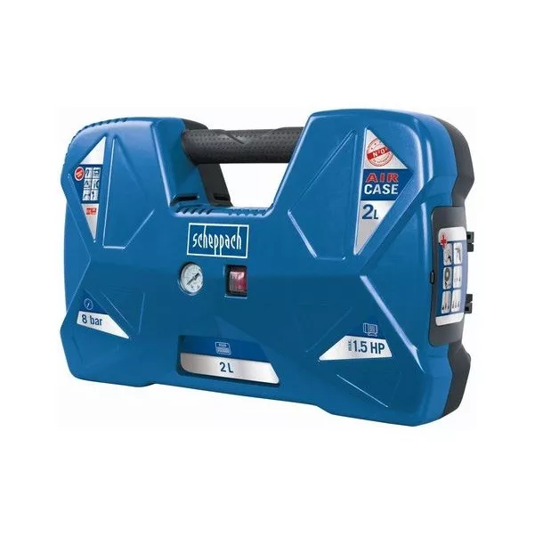 Compresseur Portatif SCHEPPACH 1100W 8bar - AIR CASE 3 Compresseur Portatif SCHEPPACH 1100W 8bar - AIR CASE